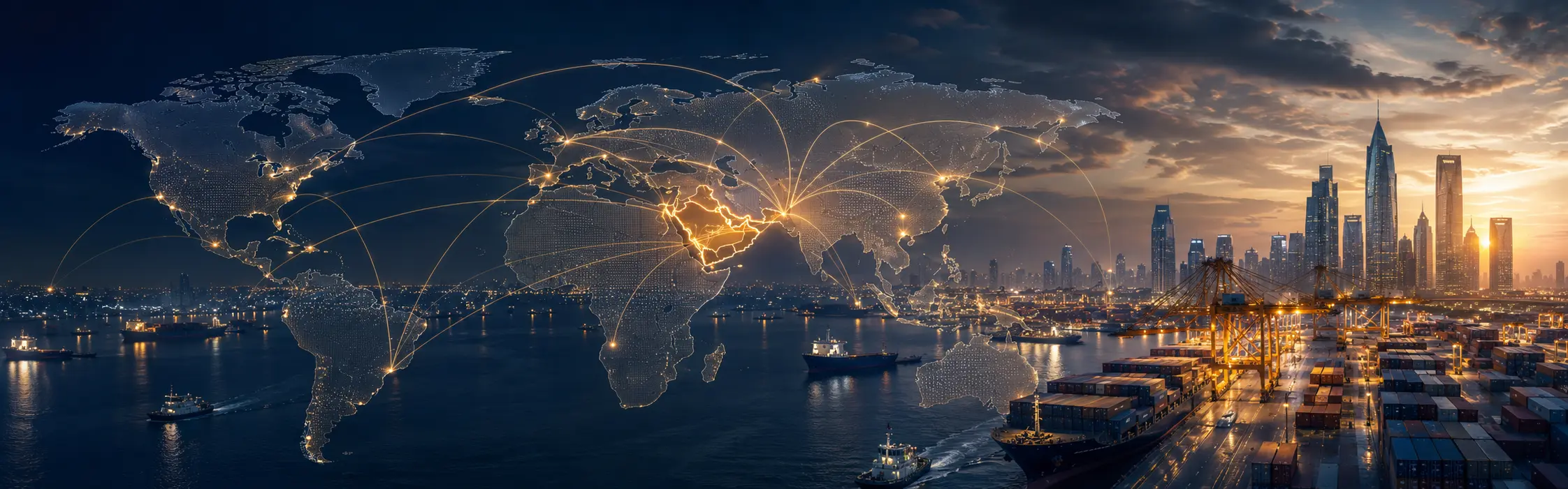 Connecter les entreprises mondiales au CCG